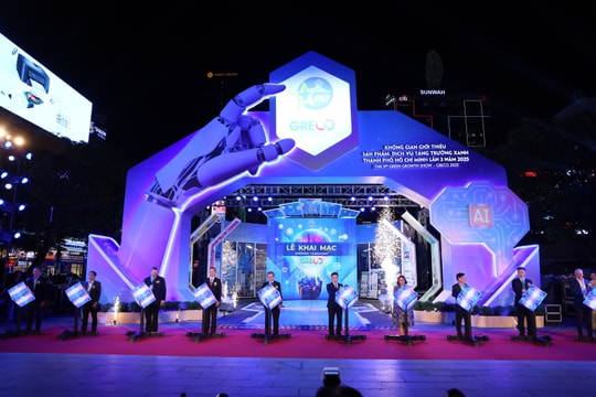 GRECO 2025 chính thức khai mạc tại phố đi bộ Nguyễn Huệ