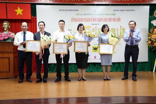 Giải báo chí Kinh tế Nông nghiệp và Phát triển Nông thôn lần VI: Nhiều bài viết tốt và có tính phát hiện mới
