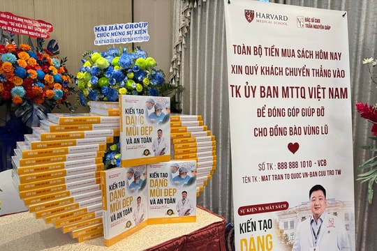 Bác sĩ Harvard ra mắt sách về nâng mũi an toàn