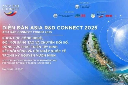 Tây Ninh kết nối tri thức toàn cầu tại ASIA R&D CONNECT 2025