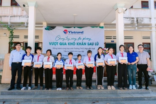 Vietravel chung tay hỗ trợ đồng bào tại các vùng thiên tai