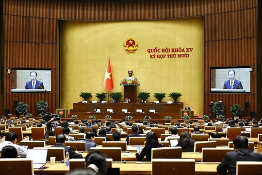 Hôm nay, Quốc hội biểu quyết thông qua 3 dự án luật liên quan lĩnh vực tư pháp