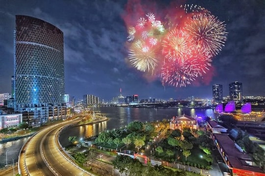 TP.HCM tổ chức bắn pháo hoa tại 4 điểm trong đêm giao thừa Tết Dương lịch 2026