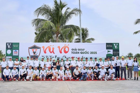 Golf Vũ Võ Toàn Quốc 2025: Ngày hội đại đoàn kết trên sân Golf Tuần Châu