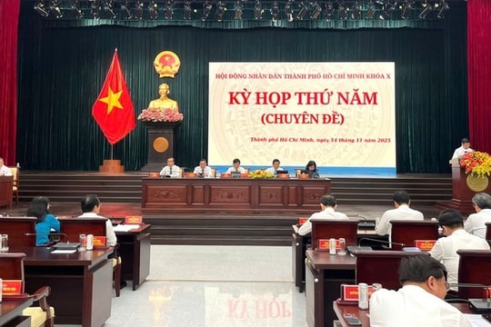 Thường trực HĐND TP.HCM thông báo triệu tập kỳ họp cuối năm