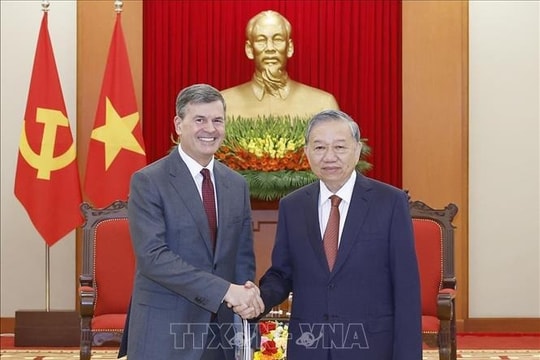 Tổng Bí thư Tô Lâm tiếp Giám đốc Học viện Tổng thống Liên bang Nga, thúc đẩy hợp tác đào tạo cán bộ