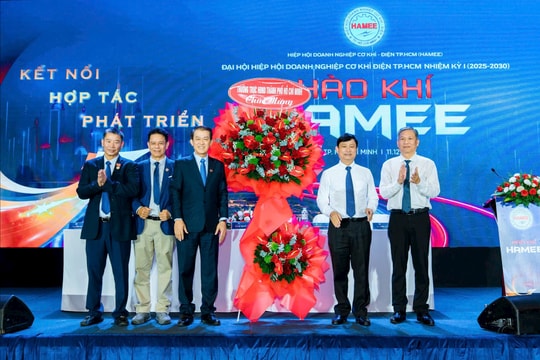 Ông Đỗ Phước Tống được bầu làm Chủ tịch Hiệp hội Doanh nghiệp cơ khí - điện TP.HCM nhiệm kỳ 2025 - 2030