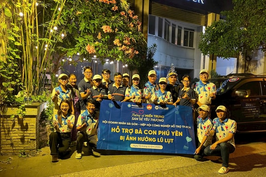 Hội Doanh nhân Sài Gòn chung tay hỗ trợ 900 hộ dân vùng lũ miền Trung