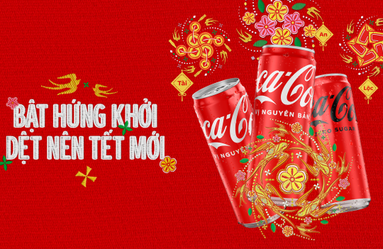 Coca-Cola triển khai chiến dịch Tết 2026 tại Việt Nam