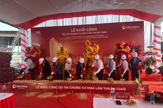 Khởi công dự án chung cư Hòa Lân Thuận Giao 40 tầng trên Đại lộ Bình Dương (TP.HCM)