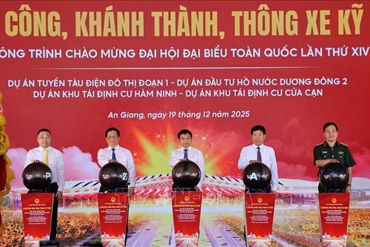 An Giang khởi công loạt dự án hạ tầng trọng điểm phục vụ APEC 2027