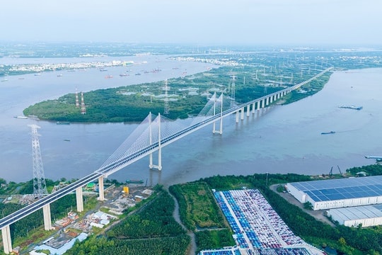 Khánh thành cầu Bình Khánh hơn 3.700 tỷ đồng trên tuyến cao tốc Bến Lức - Long Thành