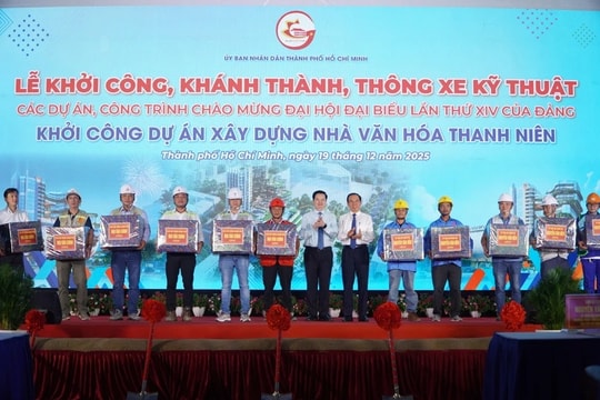TP.HCM khởi công xây dựng Nhà Văn hóa Thanh niên hơn 2.240 tỷ đồng