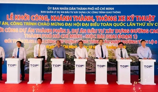 Khởi công cao tốc TP.HCM - Mộc Bài, thúc đẩy liên kết kinh tế vùng