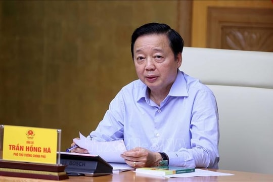 Phó Thủ tướng Trần Hồng Hà yêu cầu tháo gỡ điểm nghẽn trong triển khai EPR