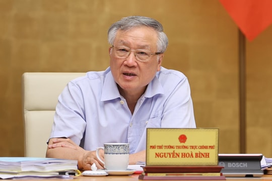 Phó Thủ tướng Thường trực Nguyễn Hòa Bình làm Trưởng Ban Chỉ đạo phòng không nhân dân Trung ương