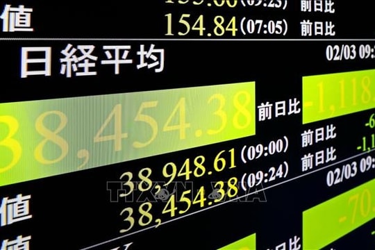 Chứng khoán châu Á biến động trái chiều trong phiên Giáng sinh