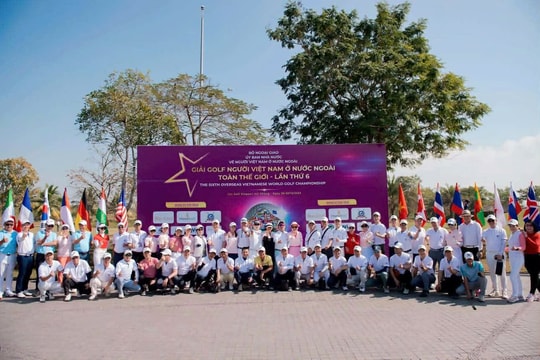 Khởi động giải golf người Việt Nam ở nước ngoài toàn thế giới lần thứ VIII