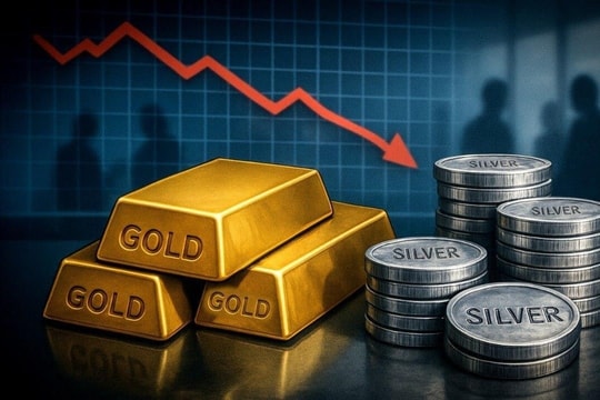 Kim loại quý đồng loạt lao dốc sau chuỗi tăng nóng