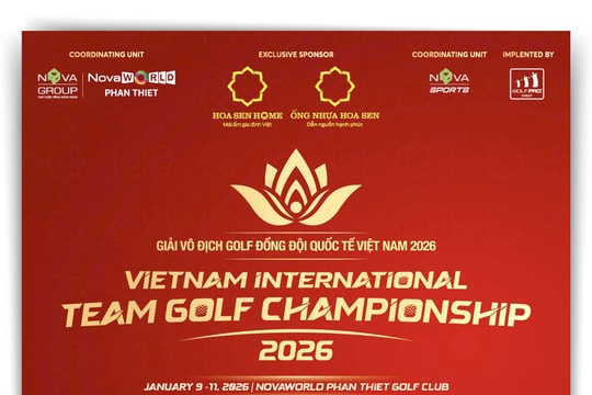 Việt Nam lần đầu tổ chức giải golf đồng đội quốc tế