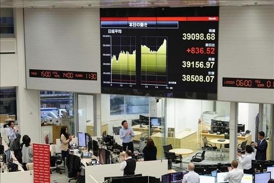 Chứng khoán Nhật dẫn đầu đà tăng của thị trường châu Á