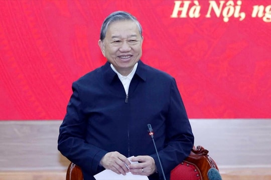 Tổng Bí thư Tô Lâm: Xác lập mô hình tăng trưởng mới dựa trên đổi mới sáng tạo và chuyển đổi số