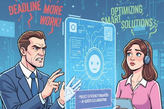 AI: Khoảng cách giữa lãnh đạo và nhân viên