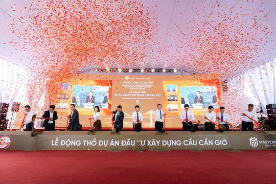 Động thổ cầu Cần Giờ mở ra trục phát triển mới về phía biển của TP.HCM