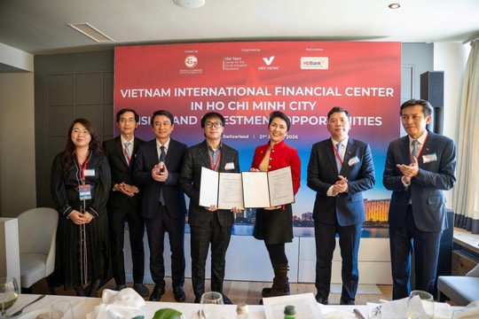 Từ Davos, TP.HCM phát đi thông điệp hợp tác và cải cách cho Trung tâm Tài chính Quốc tế