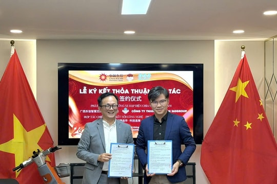 Hợp tác triển khai giải pháp xe đạp điện chia sẻ, thúc đẩy chuyển đổi xanh trong giao thông đô thị