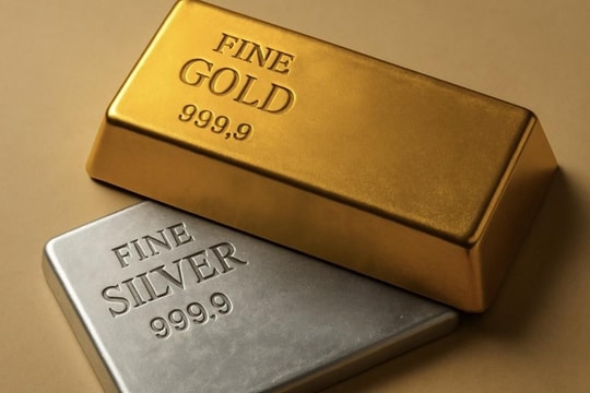Vàng vượt 5.000 USD/ounce, bạc nối dài đà tăng kỷ lục