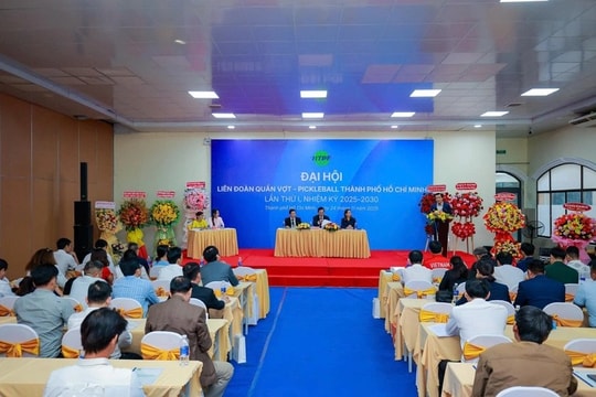 Ông Phạm Văn Hiền làm Phó Chủ tịch Liên đoàn Quần vợt - Pickleball TP.HCM