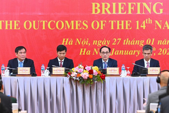 Thông báo kết quả Đại hội lần thứ XIV của Đảng tới bạn bè quốc tế