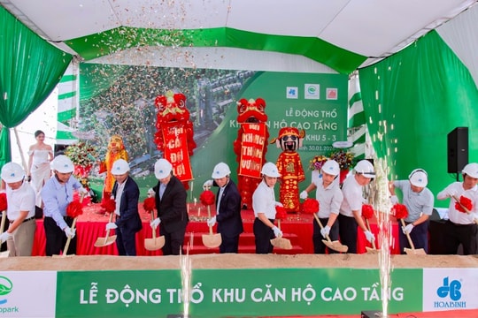 Tập đoàn Xây dựng Hòa Bình động thổ dự án Eco Retreat gần 3.000 tỷ đồng tại Tây Ninh