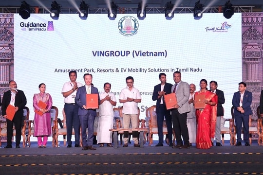 Vingroup ký kết MOU với bang Tamil Nadu, mở rộng hệ sinh thái đa ngành tại Ấn Độ