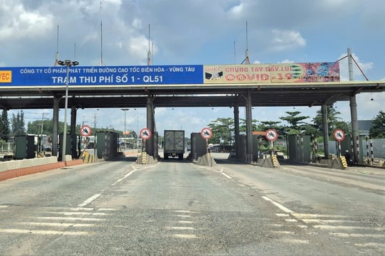 TP.HCM tổ chức tháo dỡ trạm thu phí T3 trên Quốc lộ 51 từ ngày 4/2