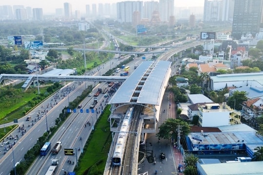 TP.HCM dự kiến khởi công metro kết nối Long Thành trong năm 2026