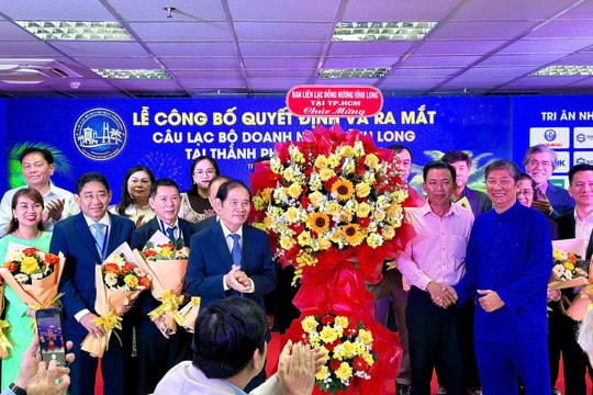 CLB Doanh nhân Vĩnh Long tại TP.HCM: Kết nối nội lực, lan tỏa nghĩa tình quê hương