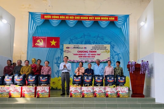 HAA trao 800 phần quà cho người nghèo tại xã Cần Giờ