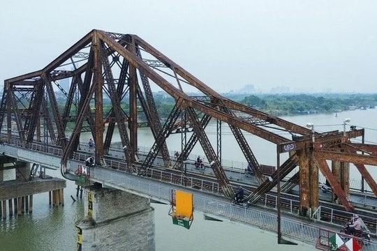 Dự kiến thông tàu qua Cầu Long Biên từ 18 giờ ngày 9/2