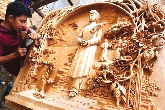 Bảo tồn di sản làng nghề điêu khắc: Hai thế hệ - hai cách làm