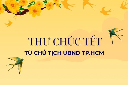 Chủ tịch UBND TP.HCM gửi thư chúc Tết người dân