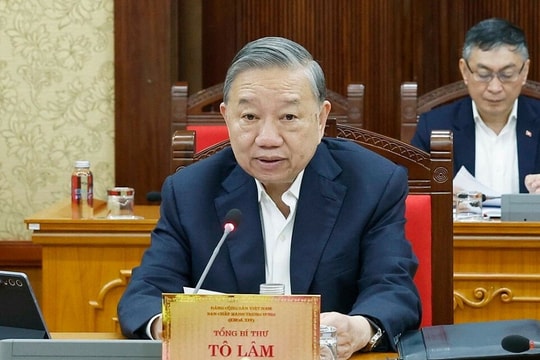 Tổng Bí thư Tô Lâm: Không để tâm lý tháng Giêng là tháng ăn chơi tồn tại trong hệ thống chính trị