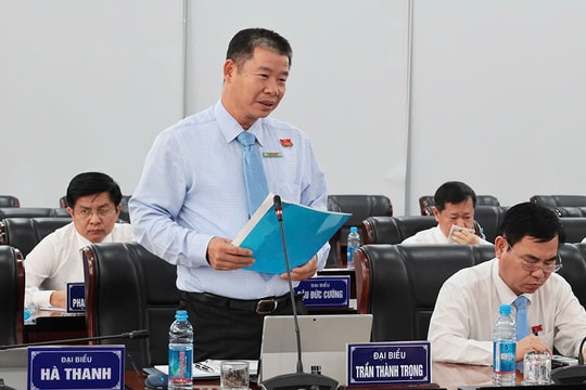 Ông Trần Thành Trọng: “Đóng góp bằng trách nhiệm và kiên trì theo đuổi để giải quyết các kiến nghị của cử tri”