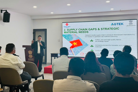 NCS-TS. Trần Văn Quy: Thúc đẩy xây dựng chuỗi cung ứng xanh Việt Nam - Ấn Độ trong ngành dệt may