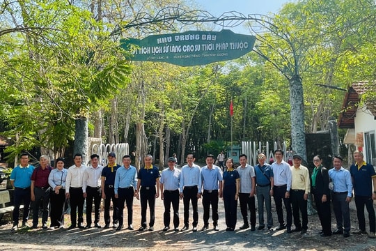 Saigontourist Group khảo sát các tuyến, điểm du lịch tại xã Dầu Tiếng