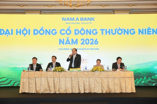 Nam A Bank tổ chức Đại hội đồng cổ đông 2026, đặt mục tiêu tăng trưởng