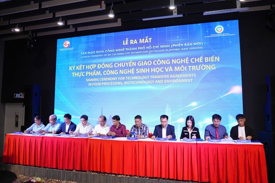 TP.HCM ra mắt Sàn giao dịch Công nghệ phiên bản mới