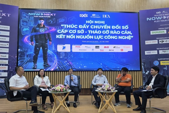 Hội nghị: “Thúc đẩy chuyển đổi số cấp cơ sở - Tháo gỡ rào cản, kết nối nguồn lực công nghê”