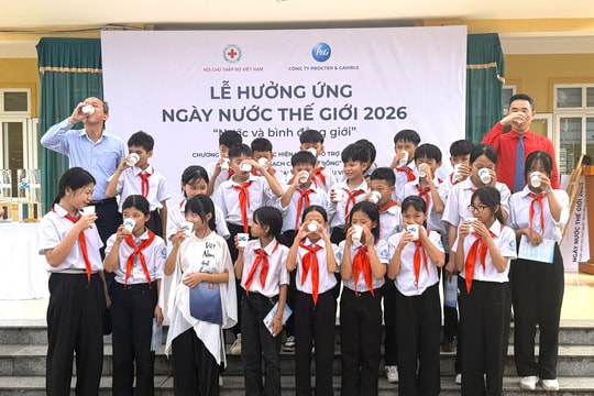 Hành trình thập kỷ P&G Việt Nam đóng góp hơn 100 triệu lít nước sạch cho cộng đồng